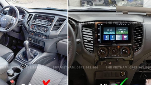 Màn hình DVD Android xe Mitsubishi Triton 2016 - 2019 | Kovar T1
